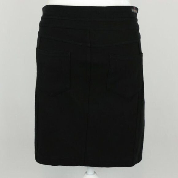 Citizens of Humanity Women's Size 30 Black Cotton Knit High Rise Pencil Skirt - Picture 4 of 12